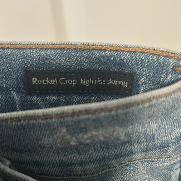 NWT Citizens of Humanity Rocket Crop High Rise Skinny Jeans Sz 28 - Picture 7 of 9